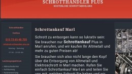 Schrottankauf in Marl